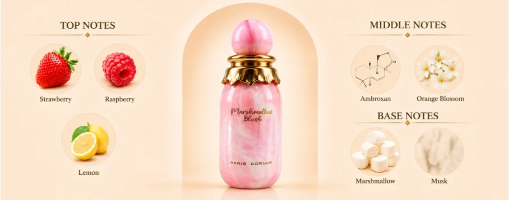 Marshmallow Blush Fragrance Notes