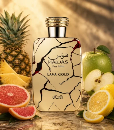 Hawas Lava Gold Men Kuwait Perfume
