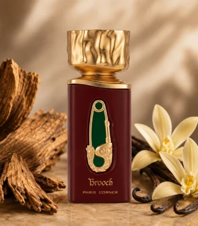 Paris Corner Brooch Luxury Perfume